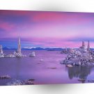 Lake Twilight South Tufa Grove Mono A1 XLarge Canvas
