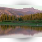 Mountain Absarokameus Yellowstone Lake Wyoming A1 XLarge Canvas