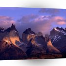 Mountain Cuernos Del Paine Andes Chile A1 XLarge Canvas