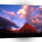 Mountain Grinnell Point Summer Glacier A1 XLarge Canvas