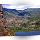 Mountain Lake Beautiful Escape A1 XLarge Canvas