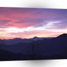 Mountain Landscape Cold Sunset A1 XLarge Canvas