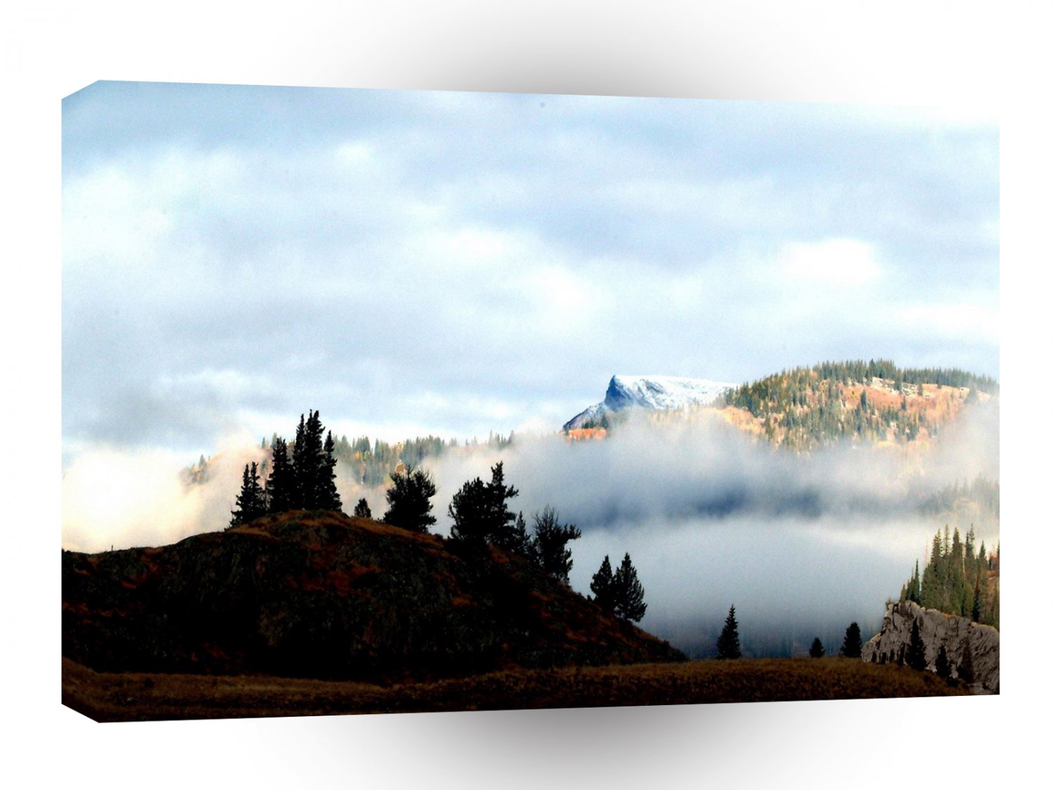 Mountain Mist How High A1 XLarge Canvas