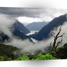 Mountain Mist Rises New Zealand A1 XLarge Canvas
