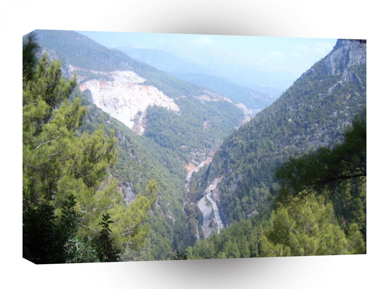 Mountain Mountian Road Pass A1 XLarge Canvas