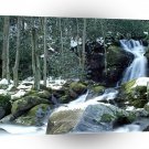 Mountain Mouse Creek Falls In Winter A1 XLarge Canvas