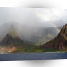 Mountain Napali Coast Rainbow A1 XLarge Canvas