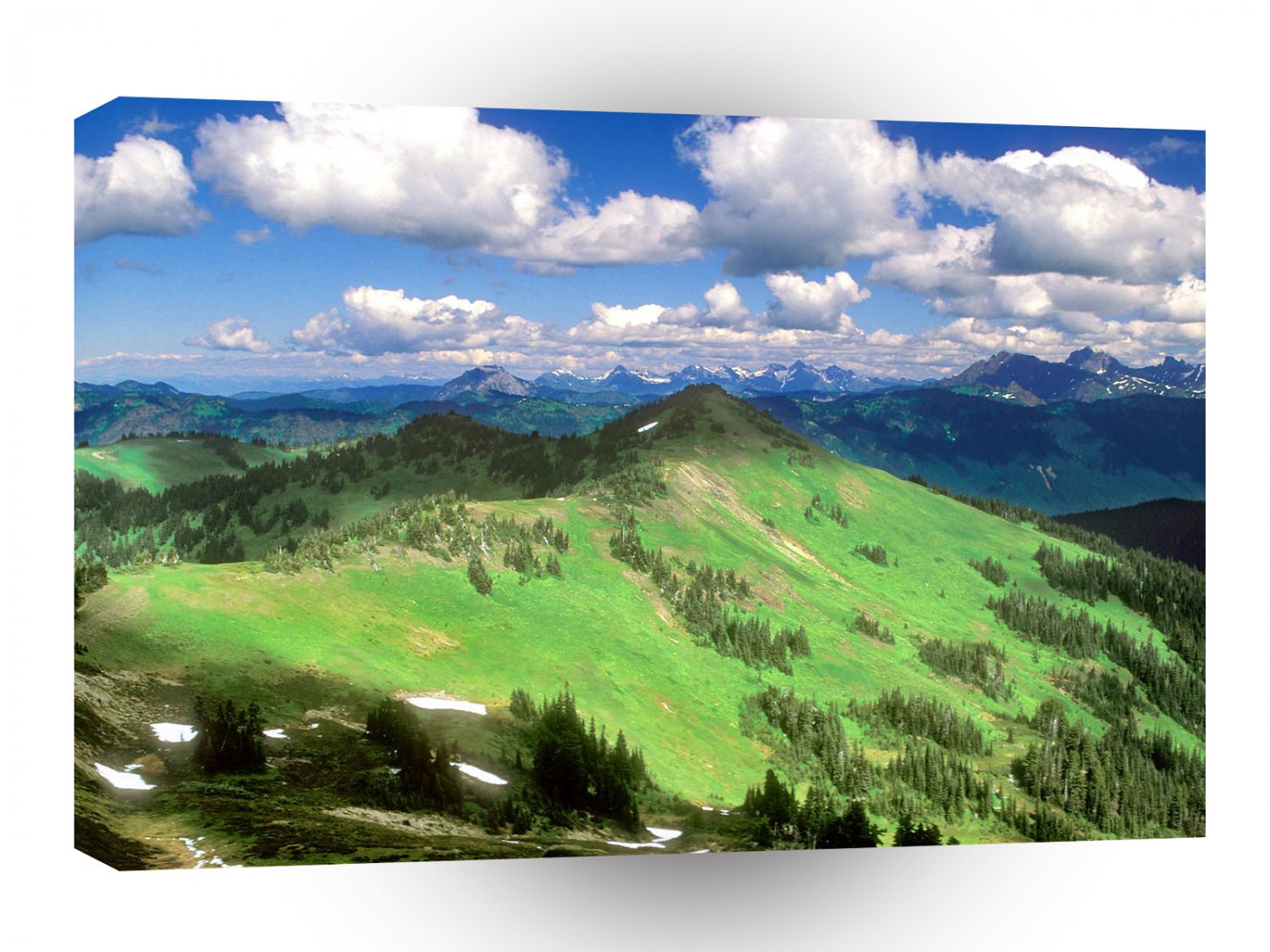Mountain Skyline Divide Baker Wilderness A1 XLarge Canvas