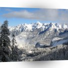 Mountain Snow A1 XLarge Canvas