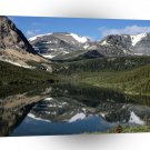 Mountain Upper Slide Lake Montana A1 XLarge Canvas