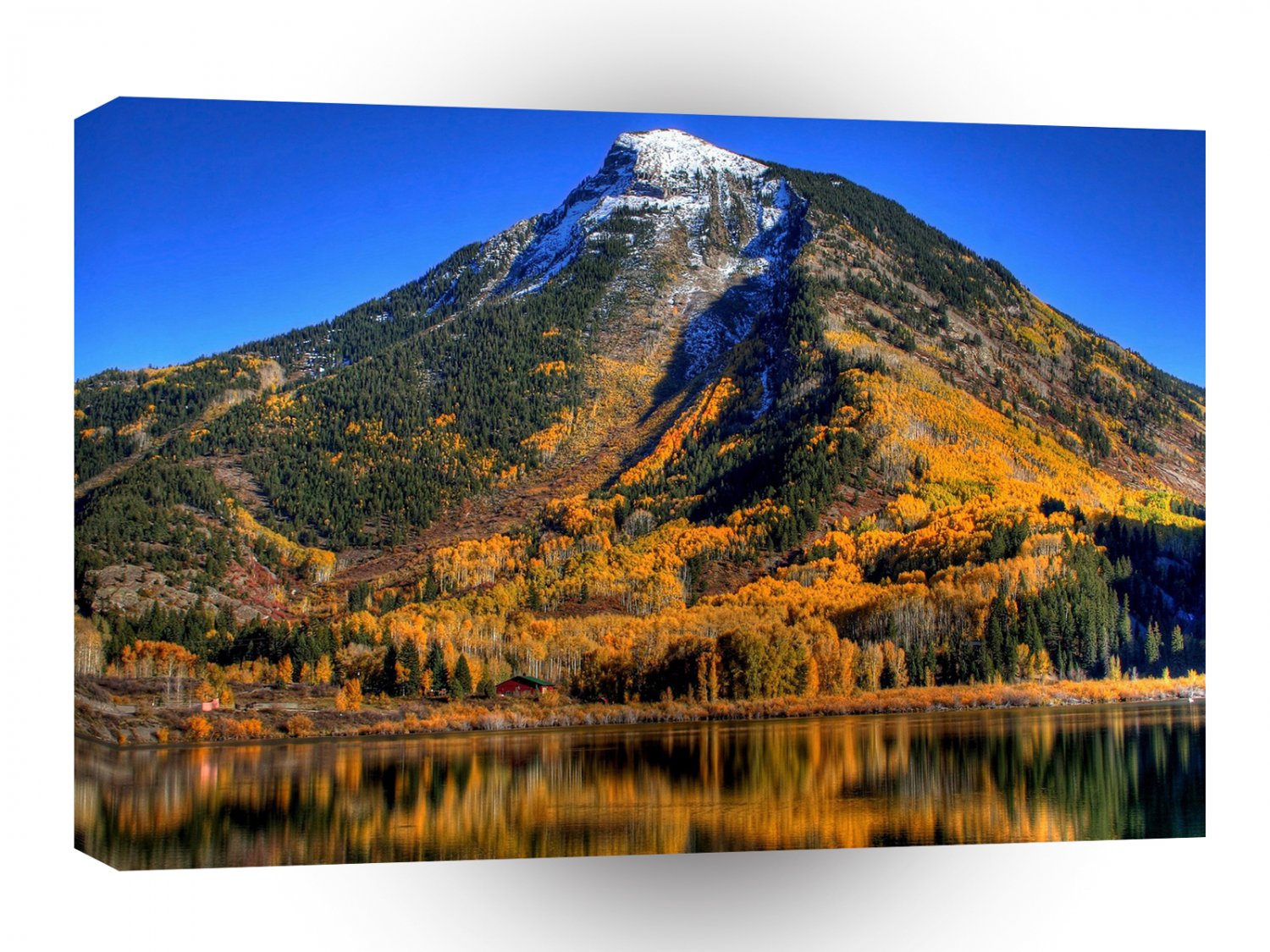 Mountain Warm Reflections A1 XLarge Canvas