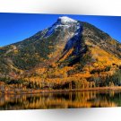Mountain Warm Reflections A1 XLarge Canvas