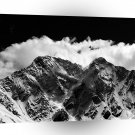 Mountain White Blanket A1 XLarge Canvas