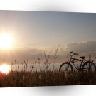 Nature Coast Bike Sunset A1 XLarge Canvas
