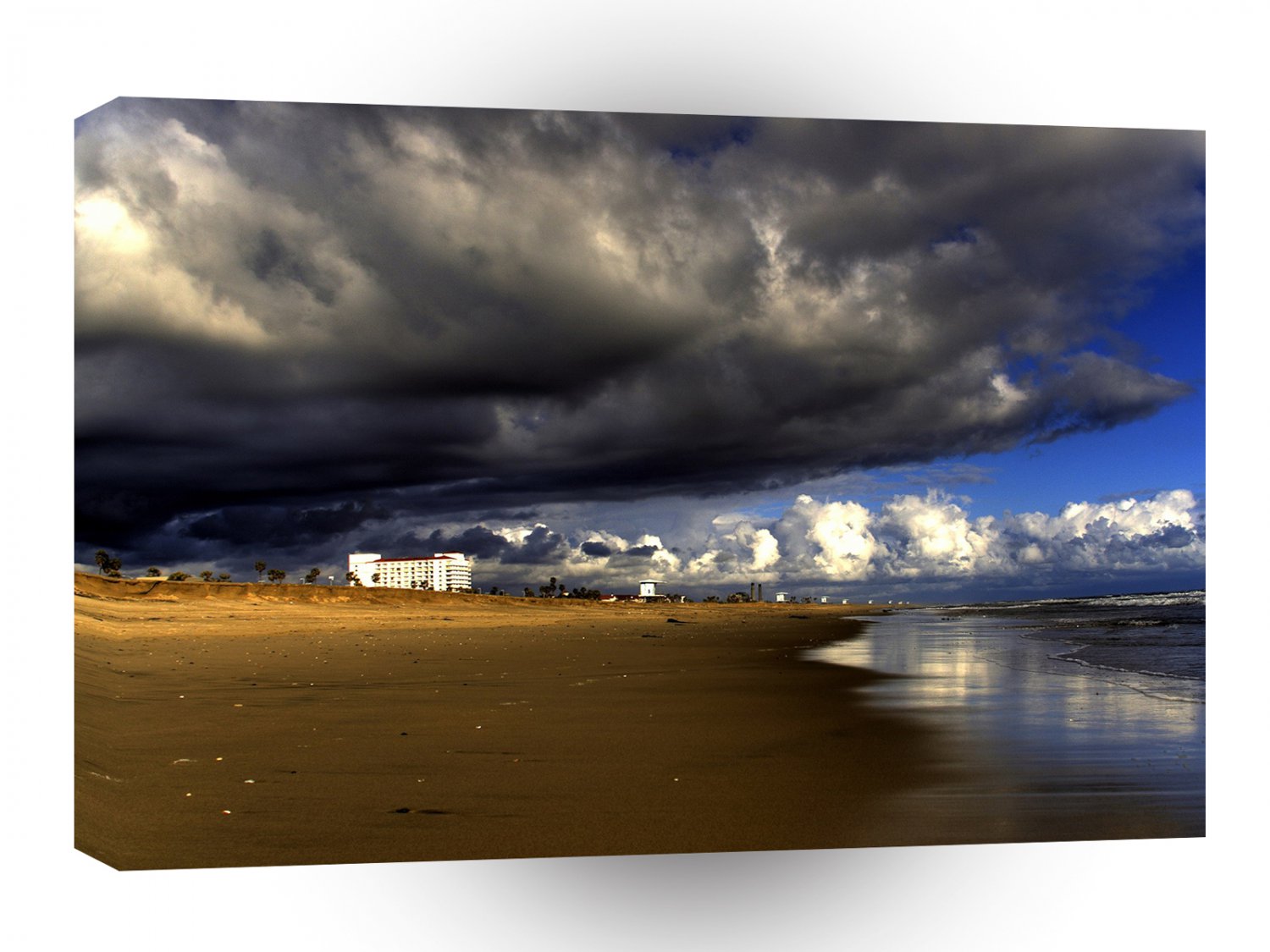 Nature Coast Clouds Arrival A1 XLarge Canvas