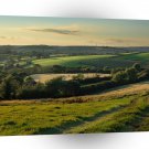 Nature Countryside Hills Of Green A1 XLarge Canvas