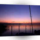 Nature Dusk Touch Of Pink A1 XLarge Canvas
