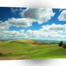 Nature Field Waves Of Hills A1 XLarge Canvas