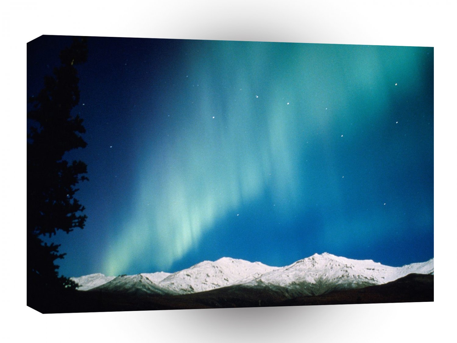 Nature Forces Night Lights Aurora Borealis Alaska A1 XLarge Canvas