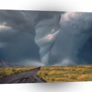 Nature Forces The Road To Destruction A1 XLarge Canvas