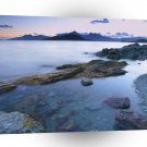 Nature Lakeside Clear Morning Water A1 XLarge Canvas