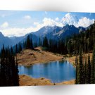 Nature Lakeside Natures Mountain A1 XLarge Canvas