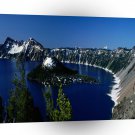 Nature Mountain Valley Lake A1 XLarge Canvas