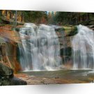 Nature River Autumn Sheer Falls A1 XLarge Canvas
