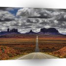 Nature Road Monument Valley A1 XLarge Canvas