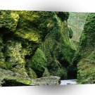 Nature Rocks Green Mould A1 XLarge Canvas
