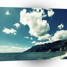 Nature Sky Clouds Fluffy White Shore A1 XLarge Canvas