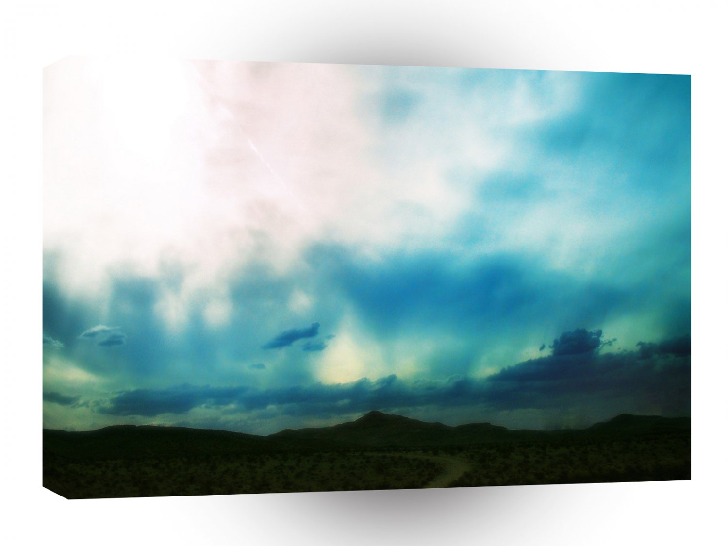 Nature Sky Sunlit Darkness A1 XLarge Canvas
