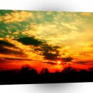 Nature Sky Sunlit Night Fall A1 XLarge Canvas