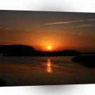 Nature Sunset Dark Rocky Coast A1 XLarge Canvas