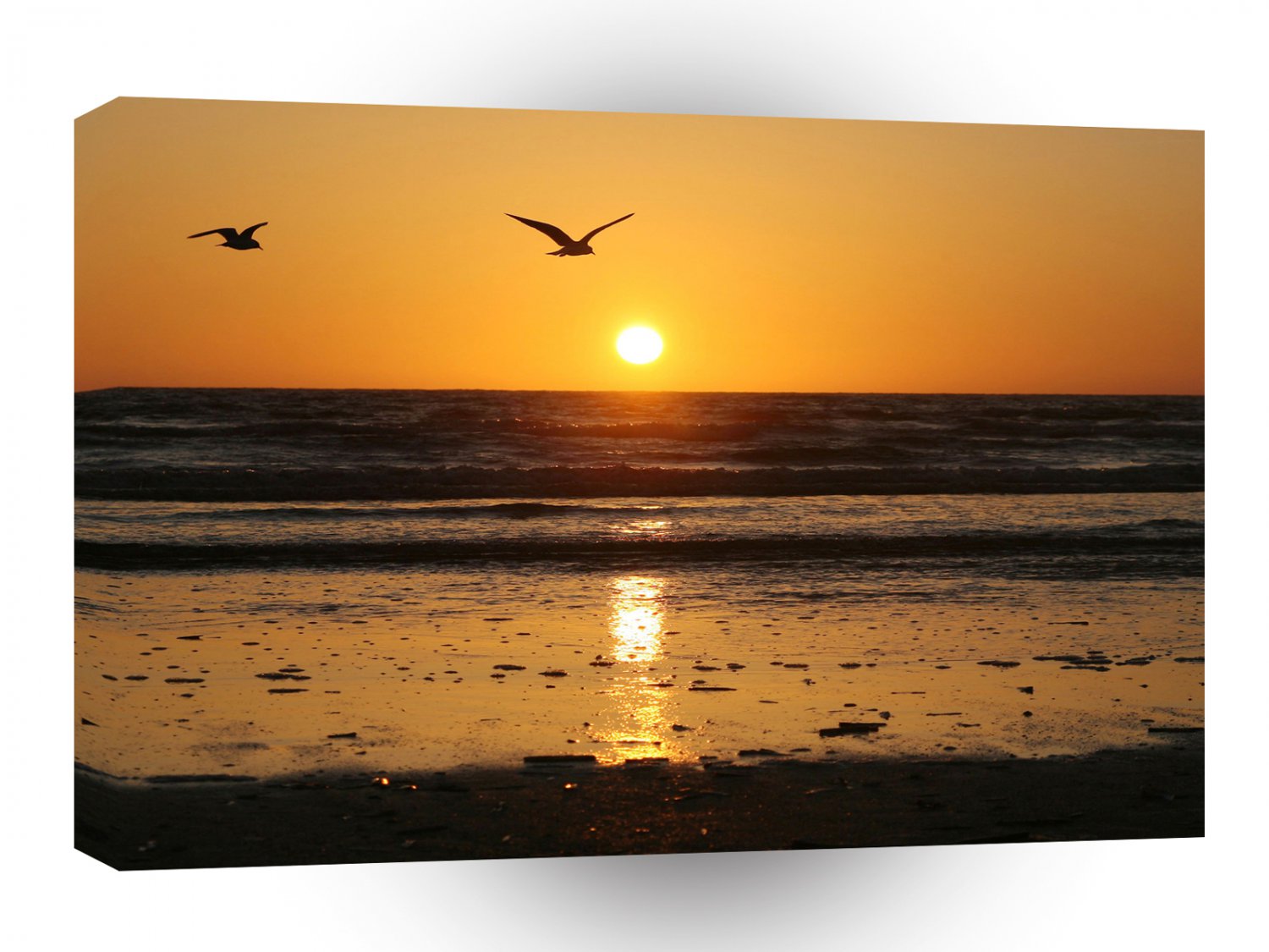 Nature Sunset Ocean Boulevard A1 XLarge Canvas