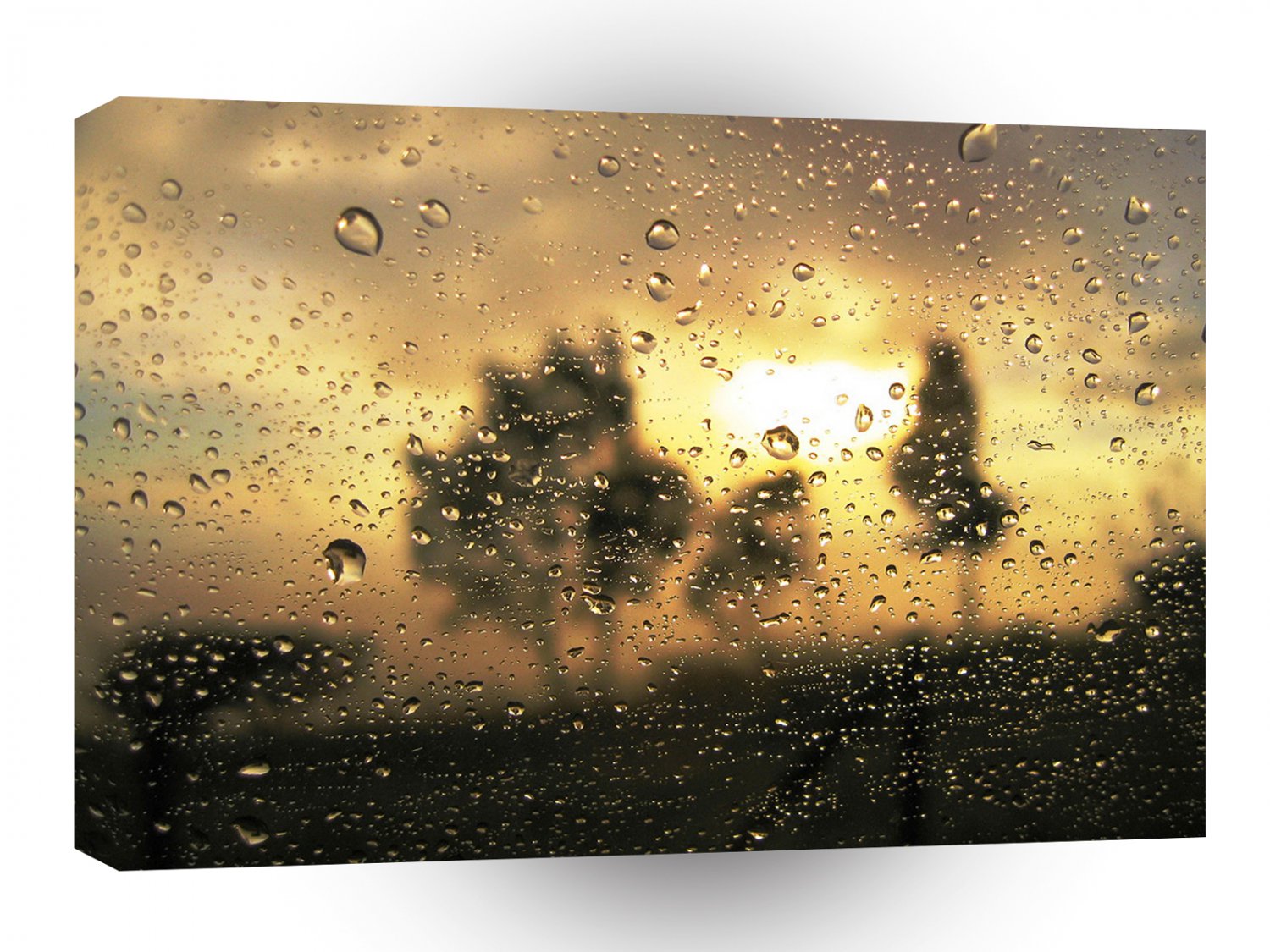 Nature Sunset Through The Window A1 XLarge Canvas