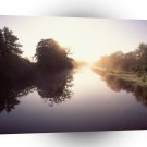 Nature Trees Summer Lake A1 XLarge Canvas