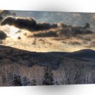 Nature Winter Frozen Treetops A1 XLarge Canvas