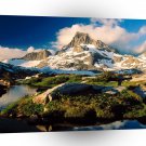 Park Banner Peak Lake California A1 XLarge Canvas