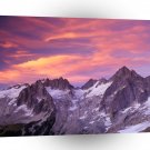 Park Clouds Eldorado Peak At Sunset Cascades A1 XLarge Canvas