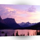 Park Glacier At Sunset Montana A1 XLarge Canvas