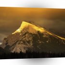 Park Golden Peaks Of Rundle Ain Banff Alberta A1 XLarge Canvas