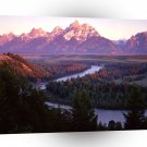 Park Grand Teton Range The Snake River Wyoming A1 XLarge Canvas