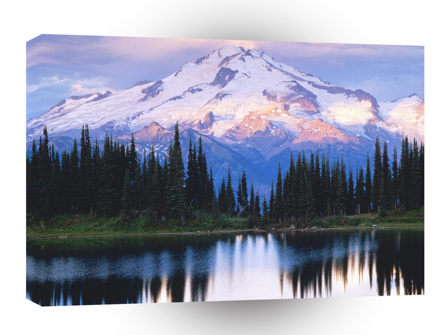 Park Image Lake Glacier Peak A1 XLarge Canvas