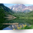 Park Maroon Bells White River Colorado A1 XLarge Canvas