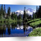Park Mirror Lake Rainier A1 XLarge Canvas