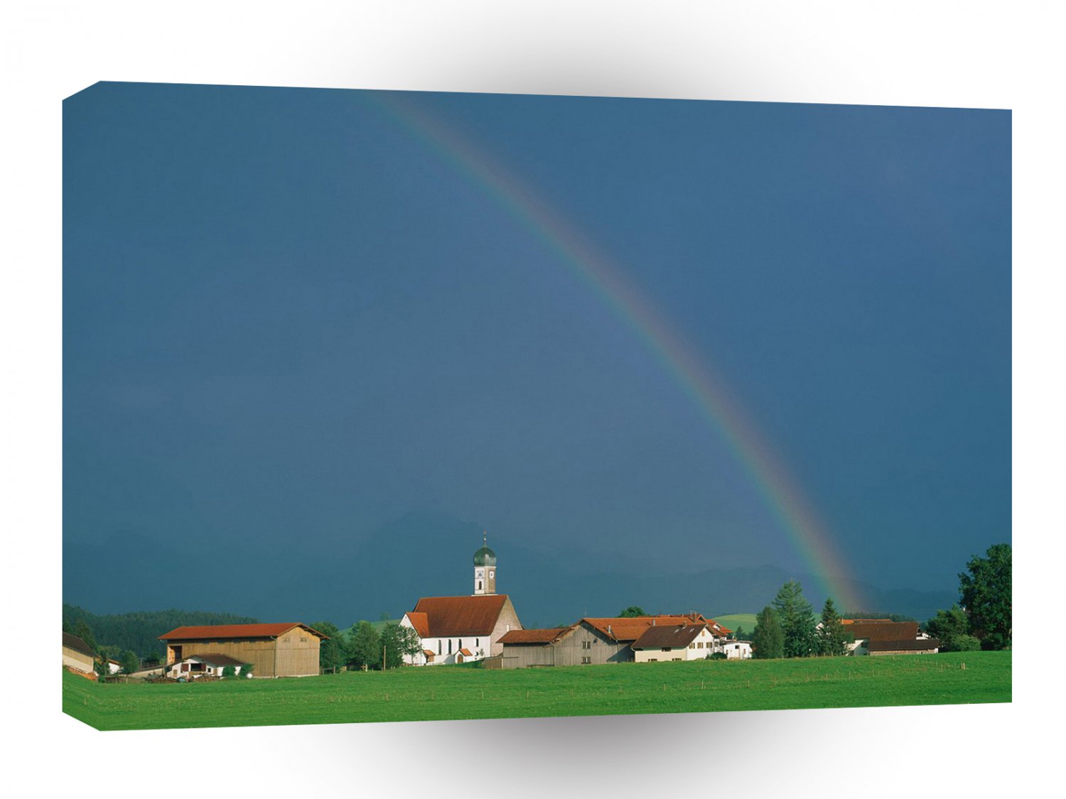 Rainbow Bavaria Germany A1 XLarge Canvas