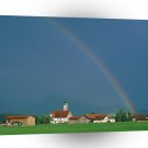 Rainbow Over Bavaria Germany A1 XLarge Canvas