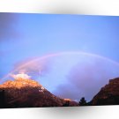Rainbow Painting The Peaks Alberta Canada A1 XLarge Canvas
