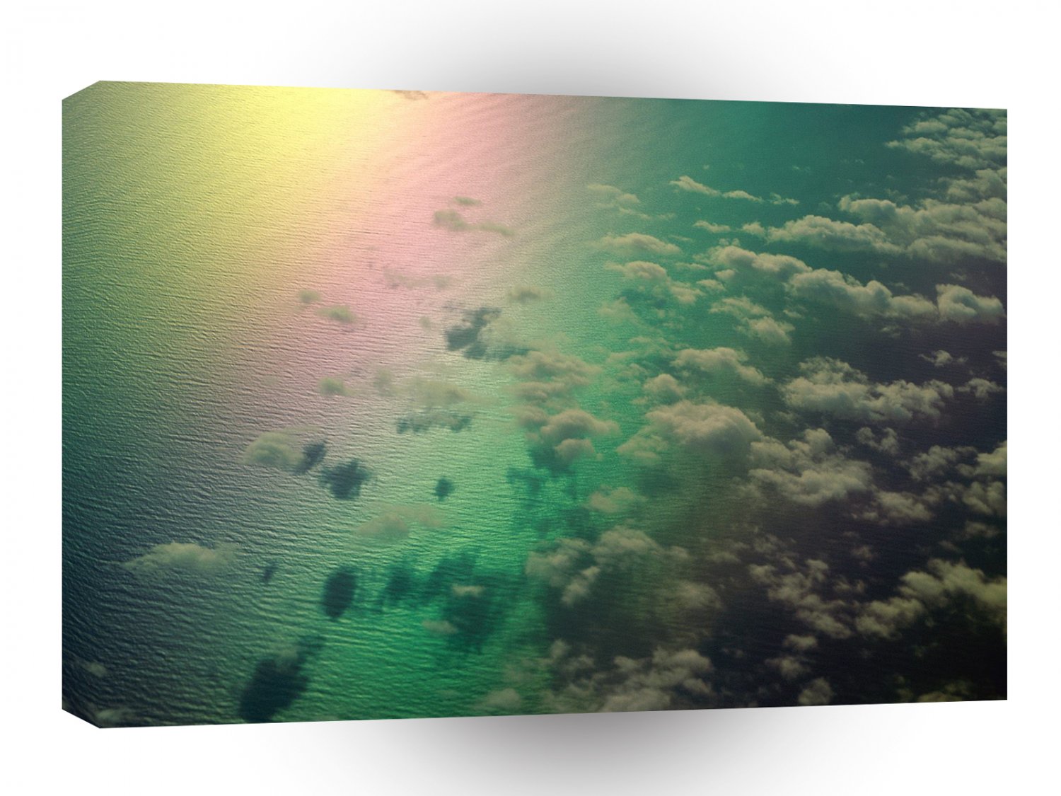 Rainbow Reflections A1 XLarge Canvas